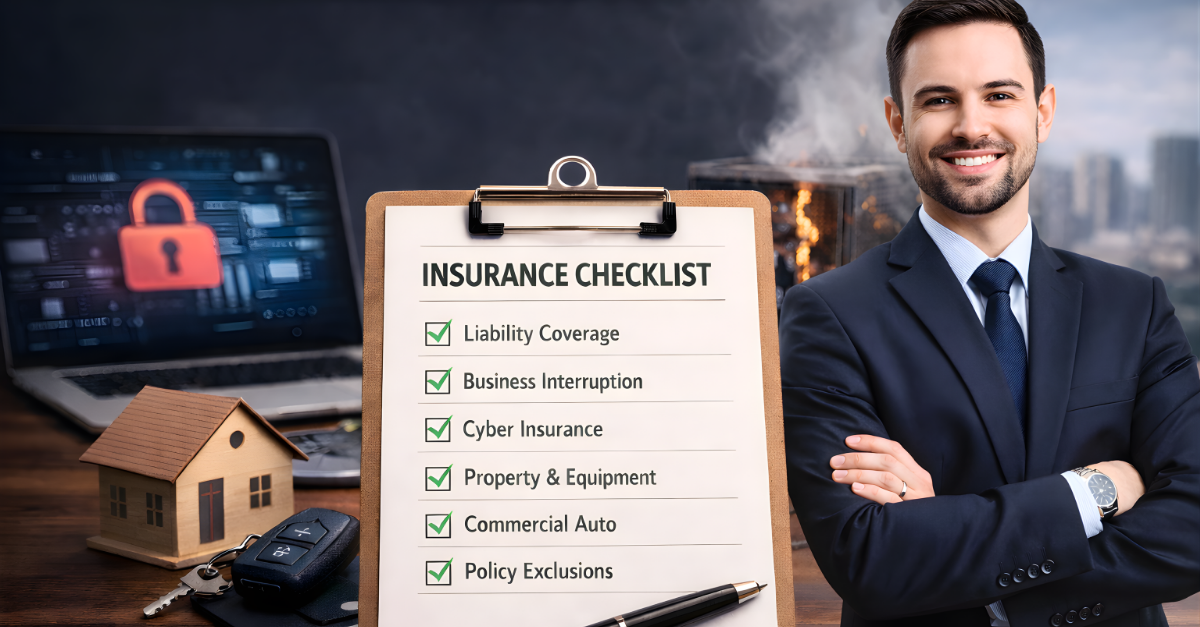 Business Insurance Checklist for 2026 Are You Properly Covered